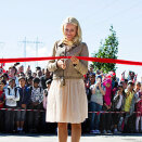 23. august: Kronprinsessen åpner nye Rommen Skole og Kultursenter (Foto: Berit Roald, Scanpix)